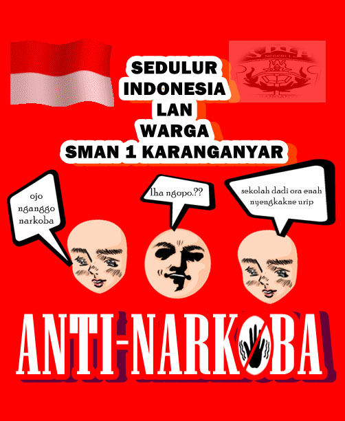 Poster anti narkoba bahasa jawa  armadarizalixf